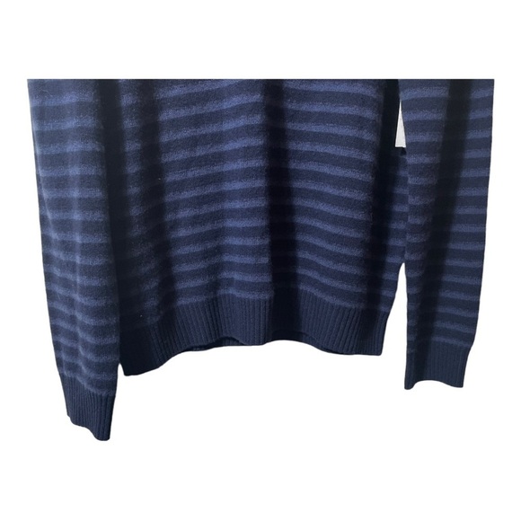 Vince Shadow Stripe Wool Crewneck Sweater - Picture 6 of 10